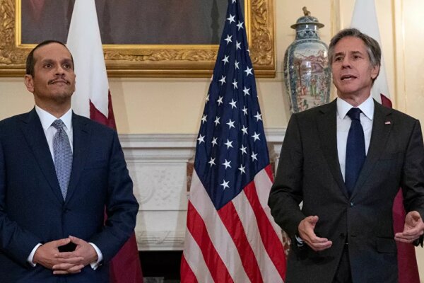 وزرای خارجه قطر و آمریکا درباره ایران رایزنی کردند