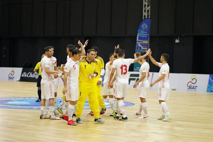 پیروزی پرگل فوتسال ایران مقابل تاجیکستان