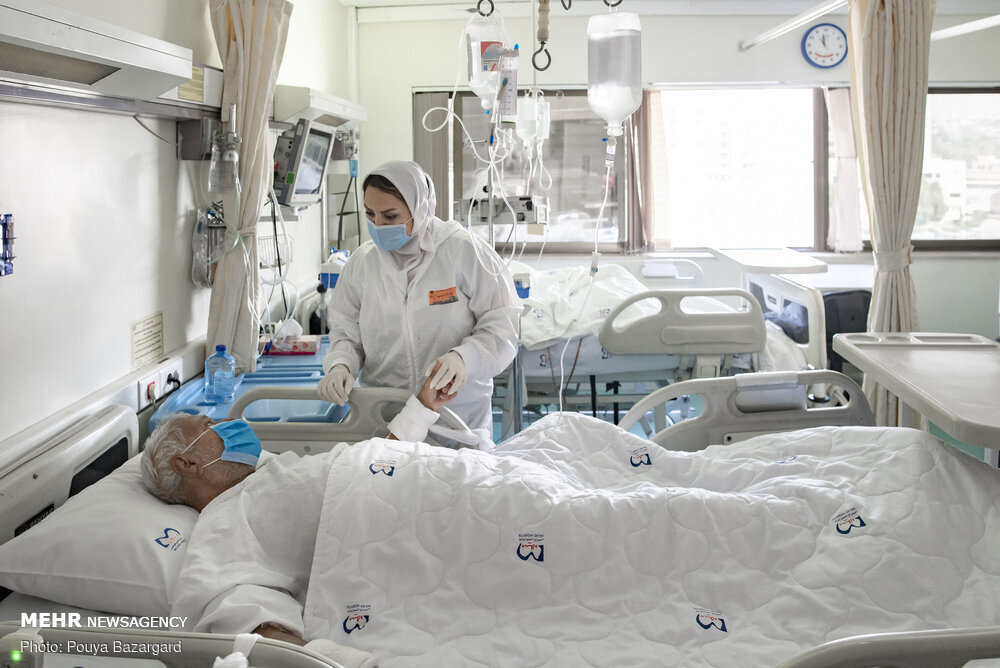 بستری ۲۶۴۲ بیمار کرونایی در بیمارستان های مازندران