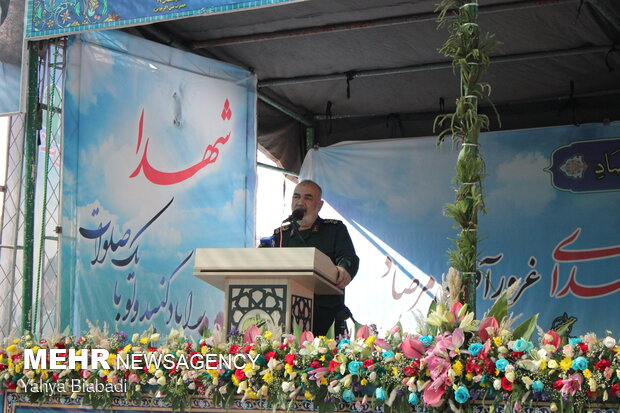 مراسم گرامیداشت سالروز عملیات مرصاد در کرمانشاه