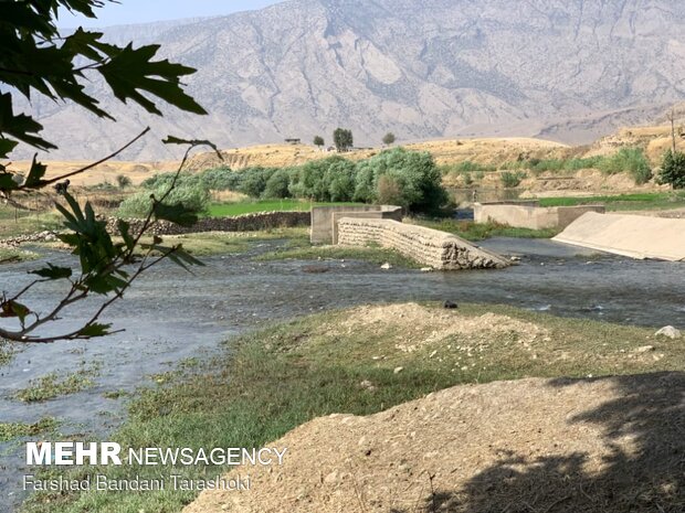 طبیعت روستای« تَرَشُّک» در بخش سوسن - شهرستان ایذه استان خوزستان