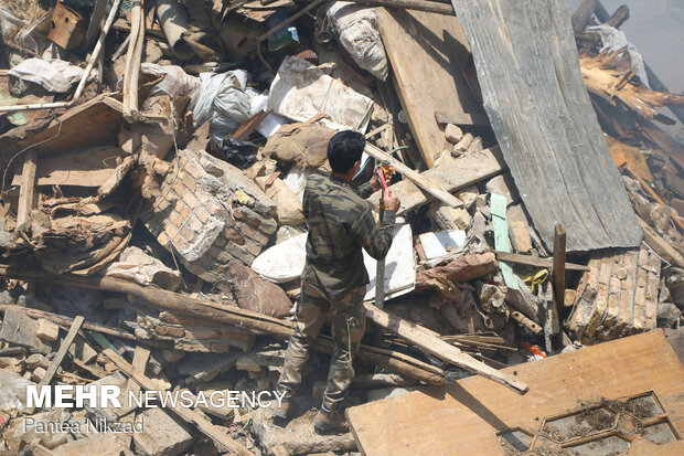 آتش سوزی منزل مسکونی در شهرکرد