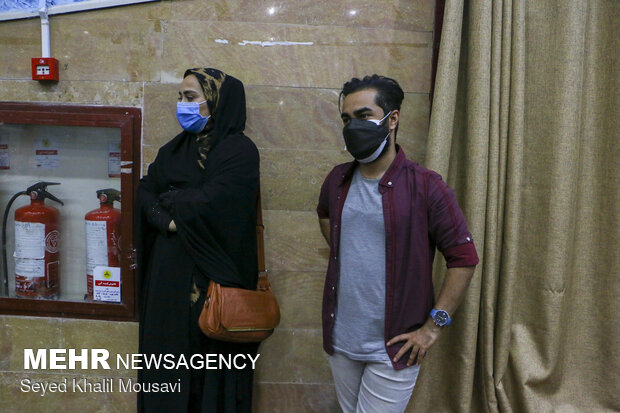 Vaccination of media members in Khuzestan