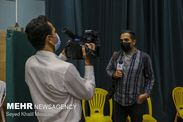 Vaccination of media members in Khuzestan