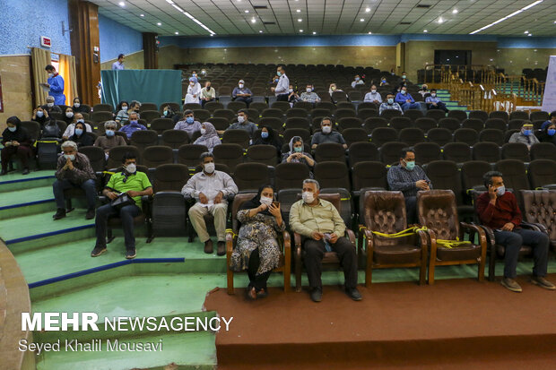 Vaccination of media members in Khuzestan