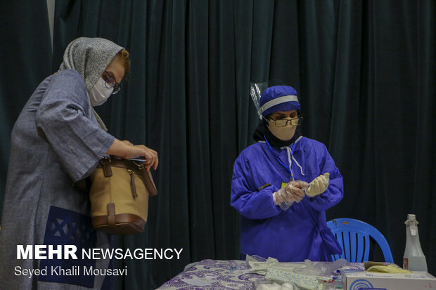 Vaccination of media members in Khuzestan