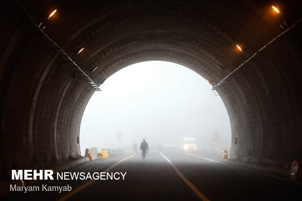 Constructing ME longest tunnel in north of Iran