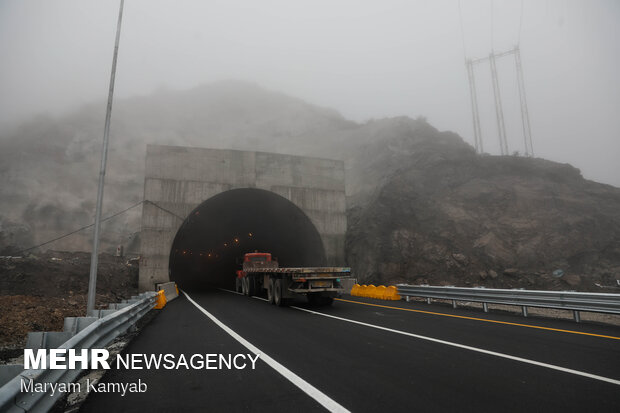 Constructing ME longest tunnel in north of Iran