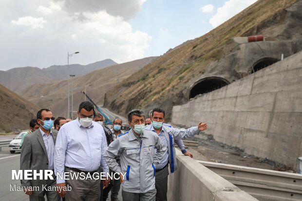 Constructing ME longest tunnel in north of Iran