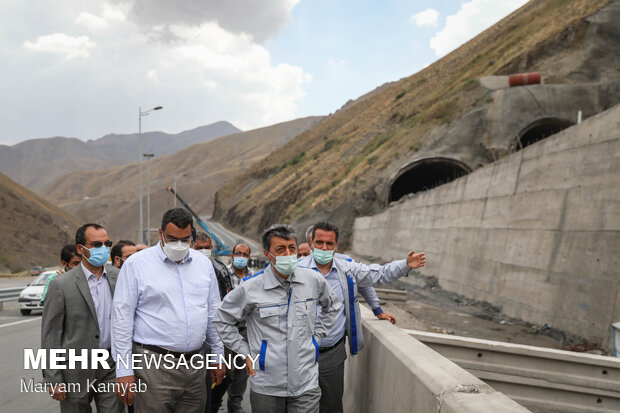 آماده‌سازی طولانی‌ترین تونل خاورمیانه در آزادراه تهران-شمال