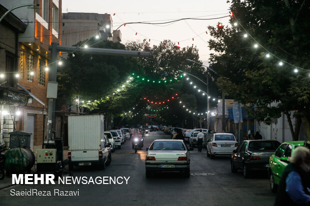 جشن عید غدیر در خیابان های تهران