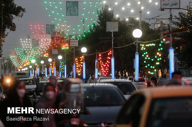 جشن عید غدیر در خیابان های تهران