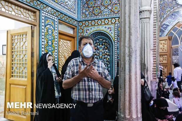 Eid Al-Ghadir celebrations at Hazrat-e Masoumeh holy shrine