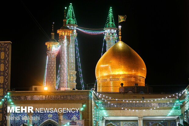 Eid Al-Ghadir celebrations at Hazrat-e Masoumeh holy shrine