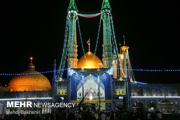 Eid Al-Ghadir celebrations at Hazrat-e Masoumeh holy shrine
