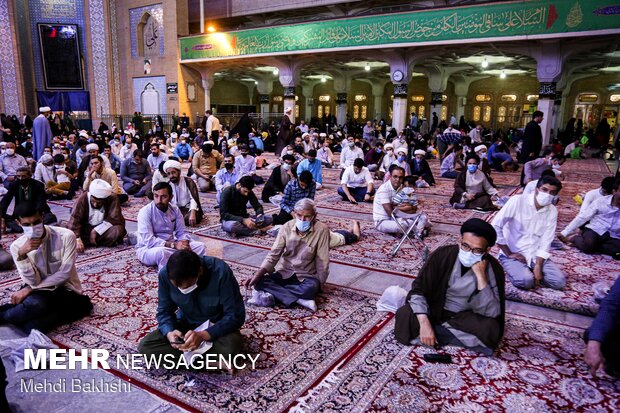 Eid Al-Ghadir celebrations at Hazrat-e Masoumeh holy shrine