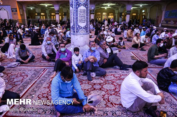 Eid Al-Ghadir celebrations at Hazrat-e Masoumeh holy shrine