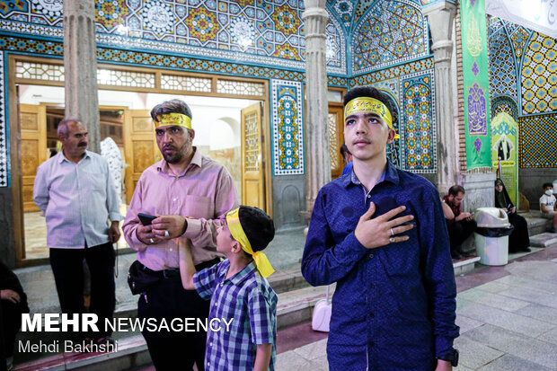 Eid Al-Ghadir celebrations at Hazrat-e Masoumeh holy shrine