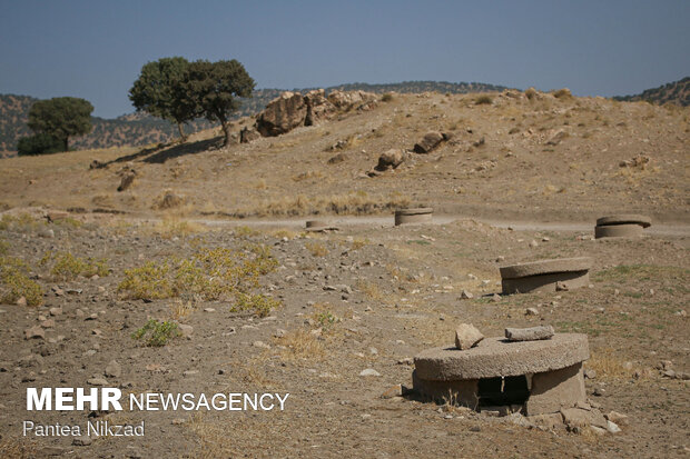 قنات خشک‌شده روستای «کل گچی»