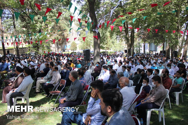 راهپیمایی خانوادگی عید غدیرخم کرمانشاه