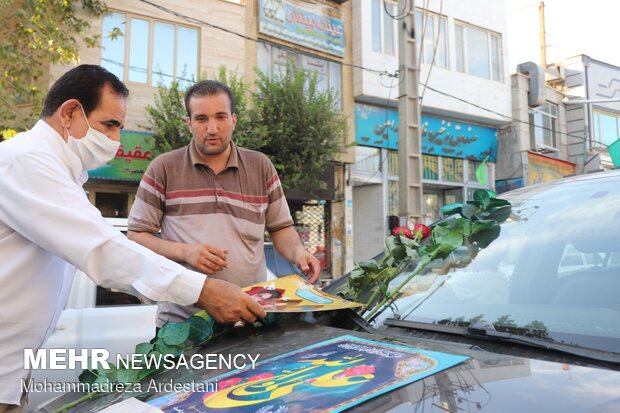 جشن مردمی غدیر در ورامین