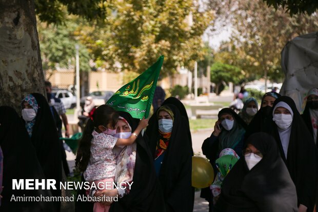 Eid al-Ghadir celebrations in Qazvin