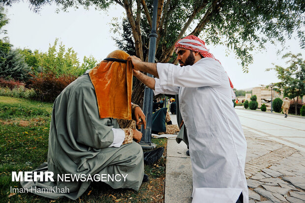 بازسازی واقعه غدیر خم در همدان