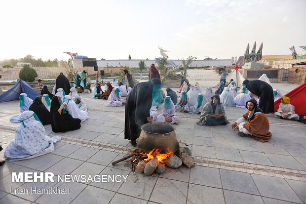 بازسازی واقعه غدیر خم در همدان