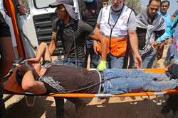 یورش نظامیان صهیونیستی به تظاهرکنندگان فلسطینی/حدود ۲۷۰ نفر زخمی شدند