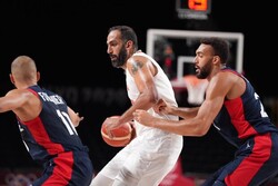 Iran basketball falls short against France