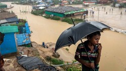 Monsoon rains leaves thousands of Rohingya homeless