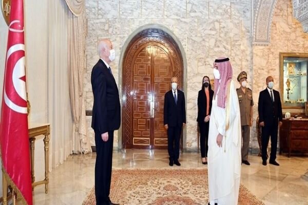 وزیر خارجه عربستان سعودی با رئیس جمهور تونس دیدار کرد