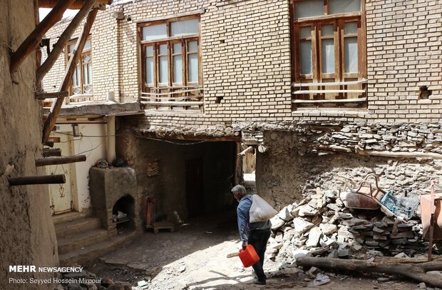 Village near Mashhad with special architecture