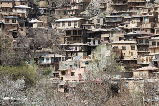 Village near Mashhad with special architecture