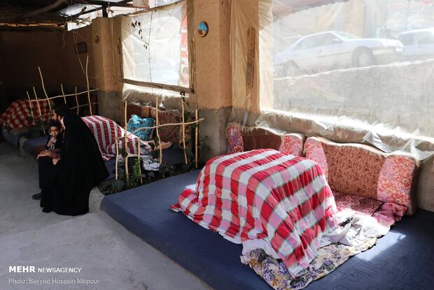 Village near Mashhad with special architecture