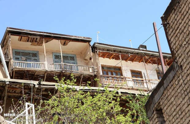 Village near Mashhad with special architecture