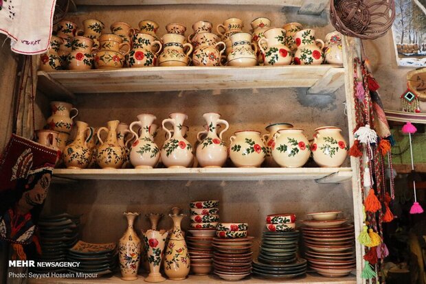 Village near Mashhad with special architecture