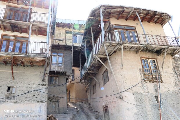 Village near Mashhad with special architecture