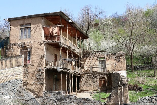 Village near Mashhad with special architecture