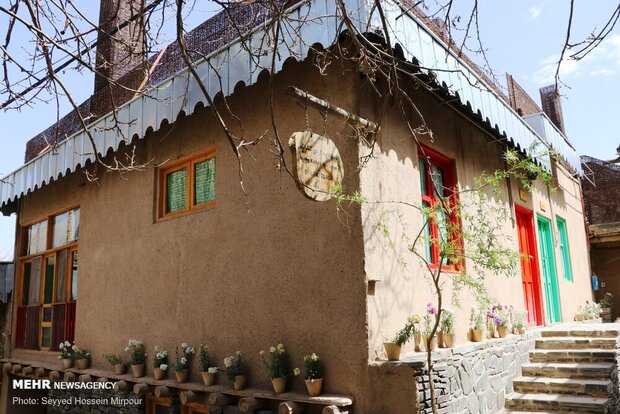 Village near Mashhad with special architecture