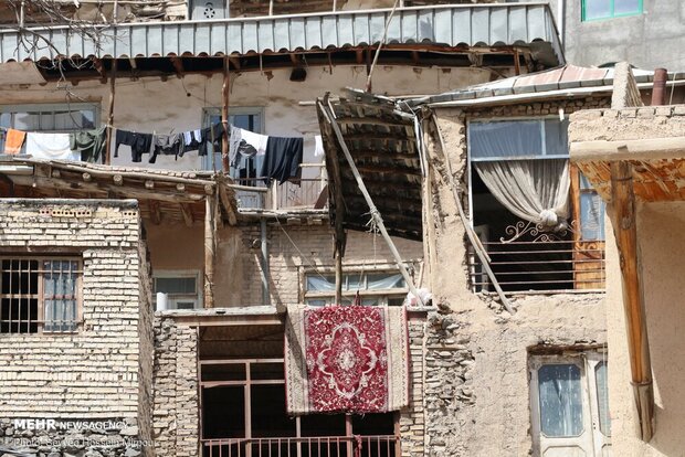 Village near Mashhad with special architecture