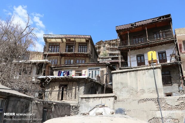 Village near Mashhad with special architecture