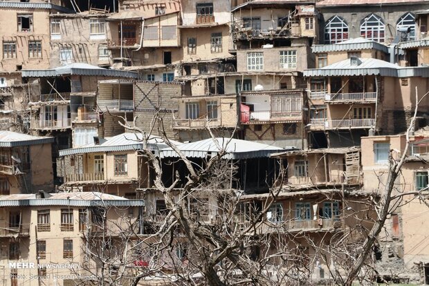 Village near Mashhad with special architecture