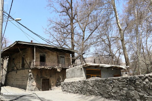 Village near Mashhad with special architecture