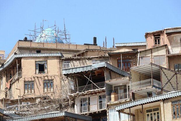 Village near Mashhad with special architecture