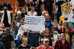 شهروندان آلمان در شهر «لایپزیگ» تظاهرات کردند