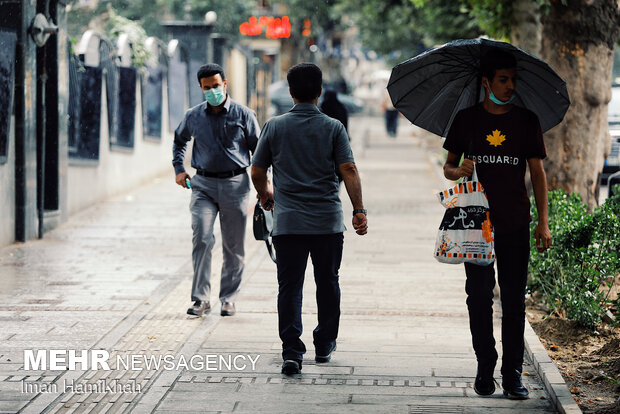 Summer rainfall in Hamedan
