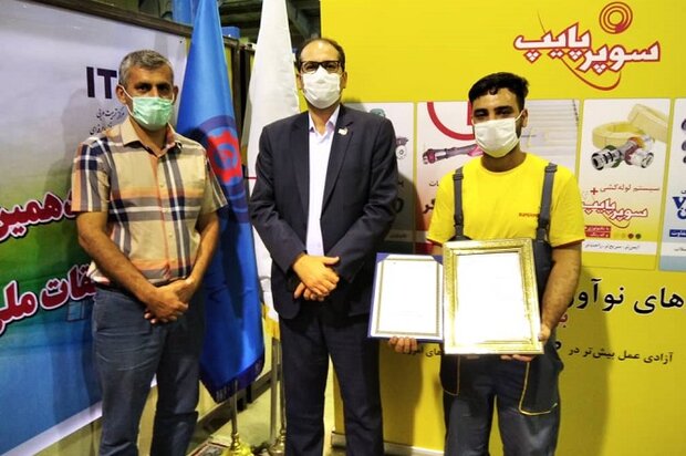 جوان بوشهری رتبه برتر مسابقات ملی مهارت کشوری را کسب کرد