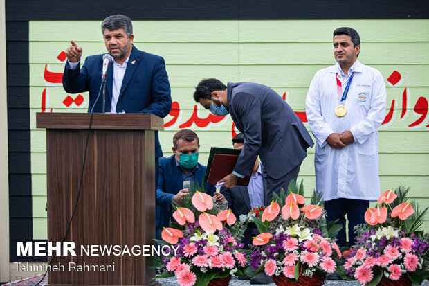 İran'da olimpiyat şampiyonu onurlandırıldı