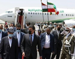 نێچیرڤان بارزانی و سەرۆکی پەرلەمانی هەرێمی کوردستان گەیشتنە تاران